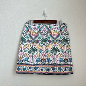 NWT Talbots Women’s A-Line White Cotton Skirt Size 8P